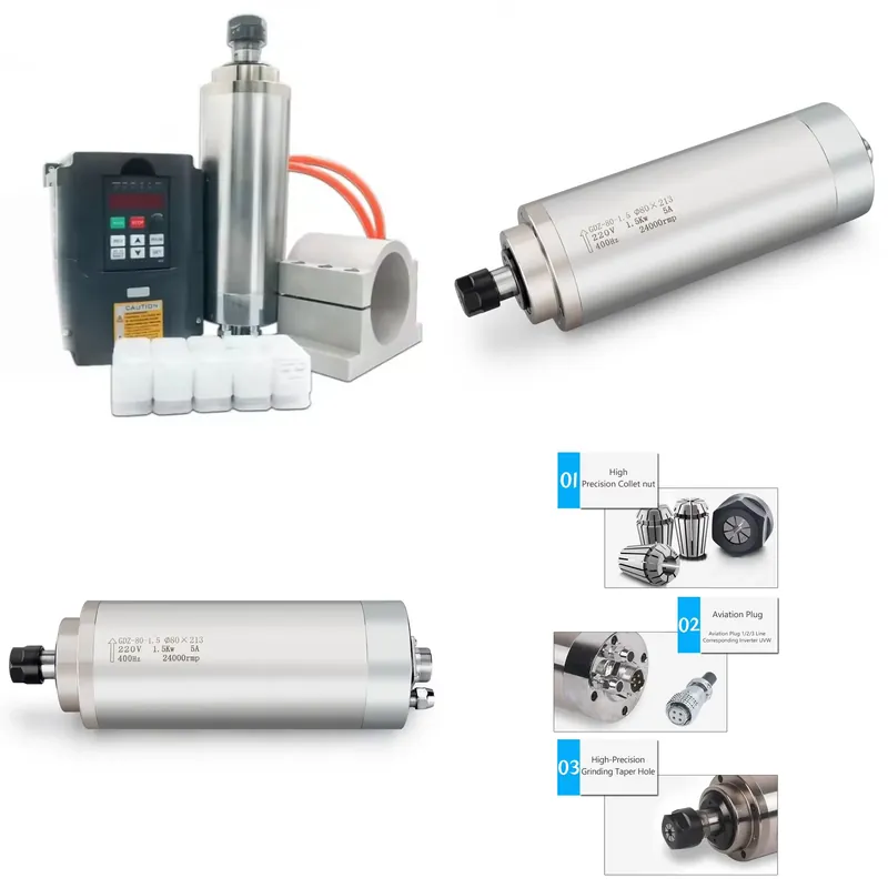 2026 HOT Yuvarlak Tip 65mm 80m - Cnc Spindle Motor incelemesi ve fiyatı